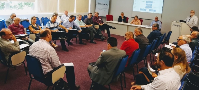CRA-RS participa de 1ª Reunião Mensal Ordinária de 2019 do COMCET